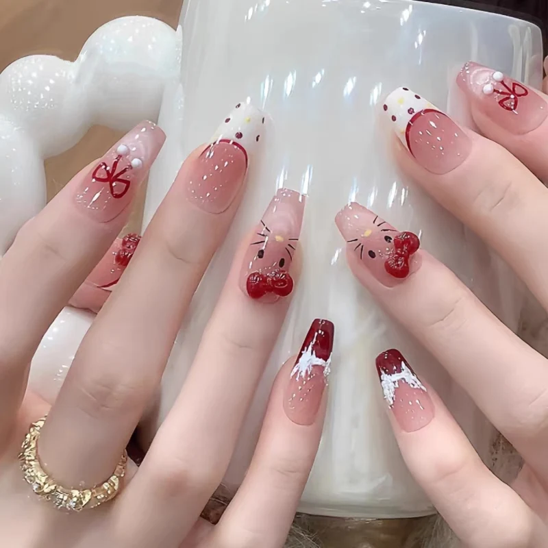 Gradient Gel Nagelverlängerungen