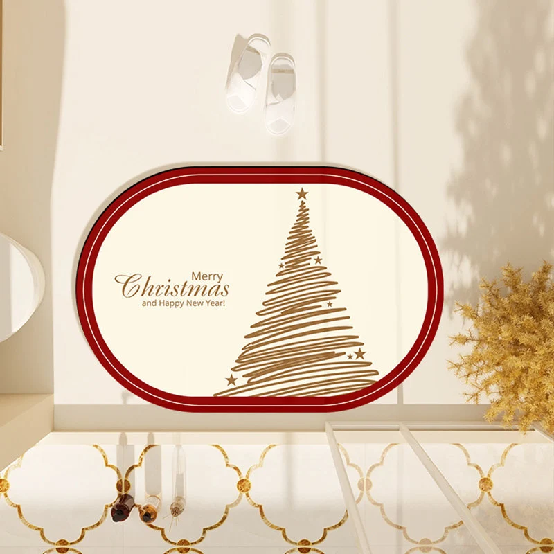 Weihnachtlich dekorative Matte