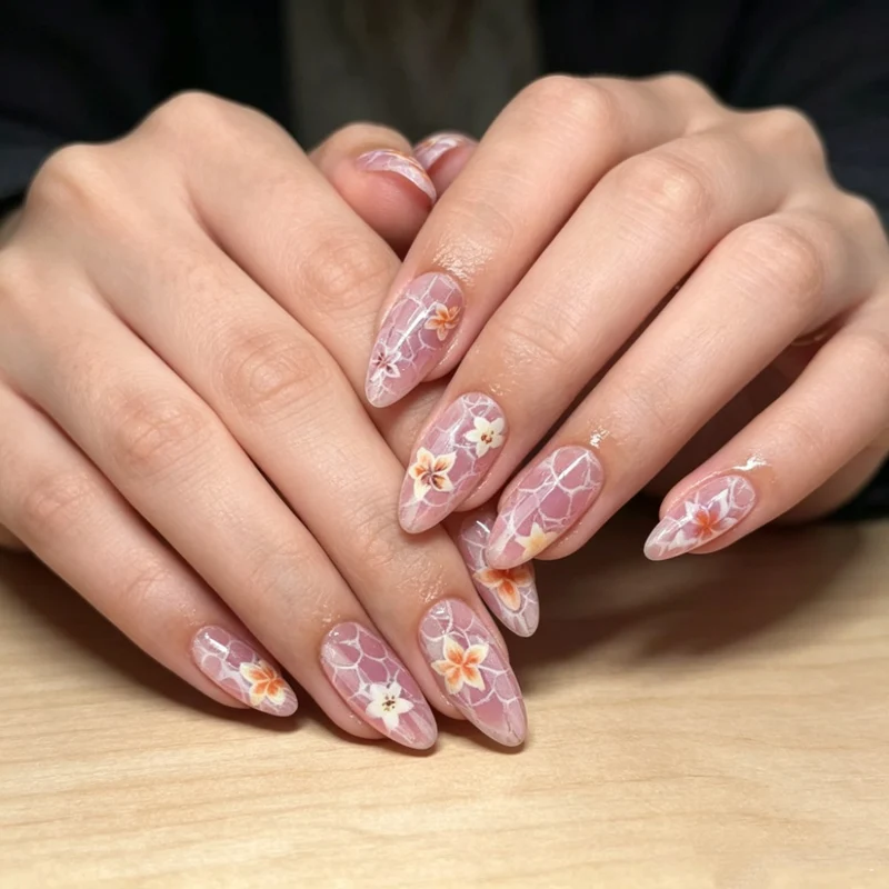Festliche saisonale Nagelkunstverschönerungen