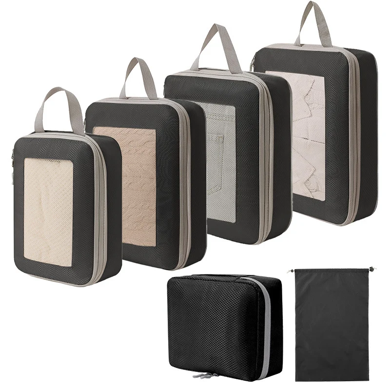 Praktisches Kompressions-Reisetaschen-Set Skanto