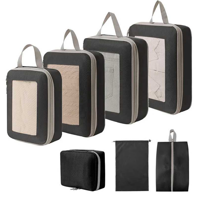 Praktisches Kompressions-Reisetaschen-Set Skanto