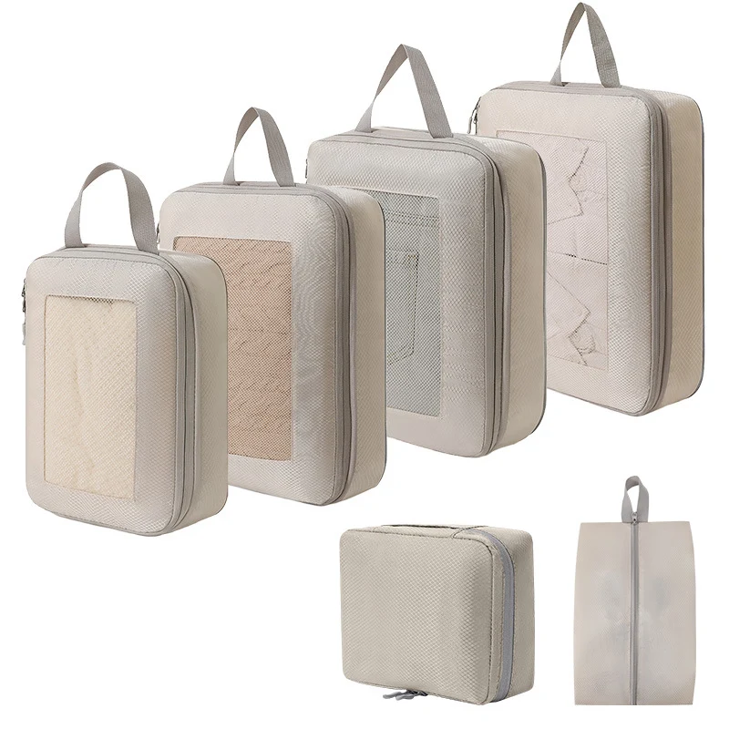 Praktisches Kompressions-Reisetaschen-Set Skanto
