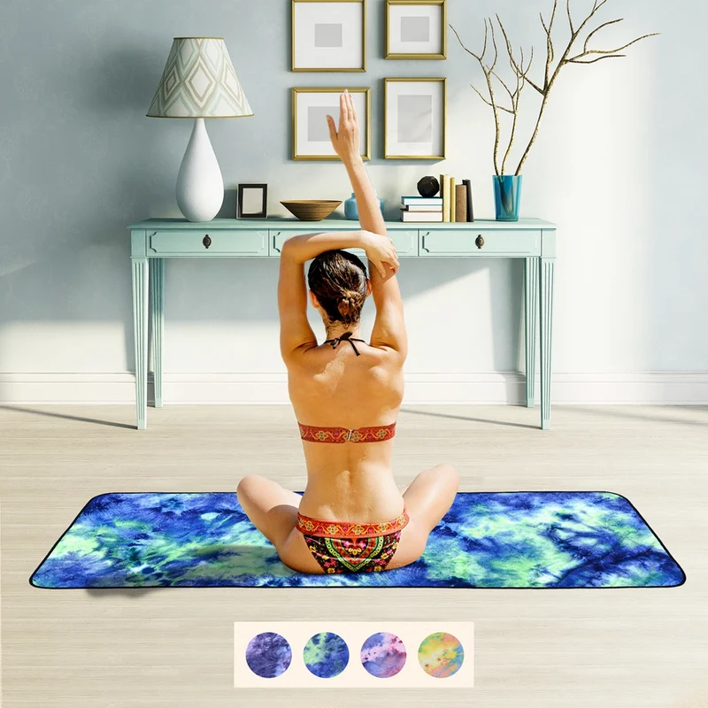 Fitness- und Yogamatte mit rutschfester Oberfläche und stilvollem Design Skanto