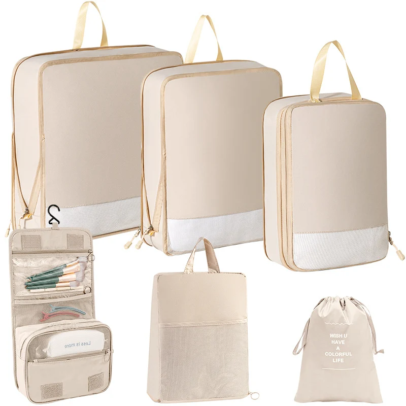 Reisetaschen-Set mit vielseitigen Fächern und Taschen Skanto