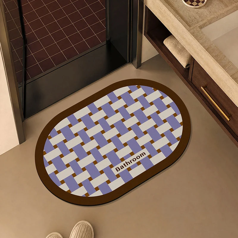 Stylische dekorative Fußmatte für Zuhause