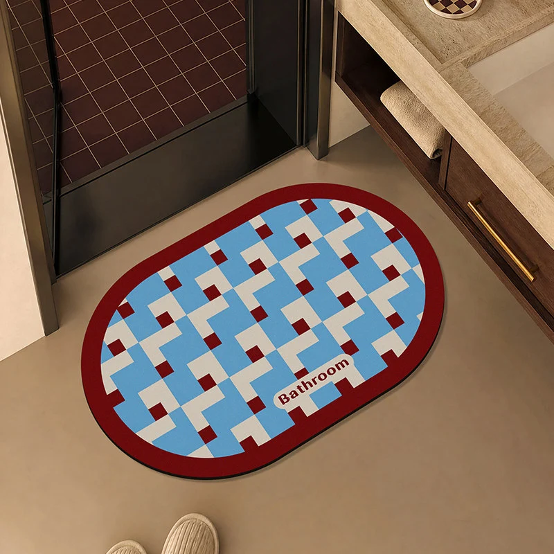 Stylische dekorative Fußmatte für Zuhause