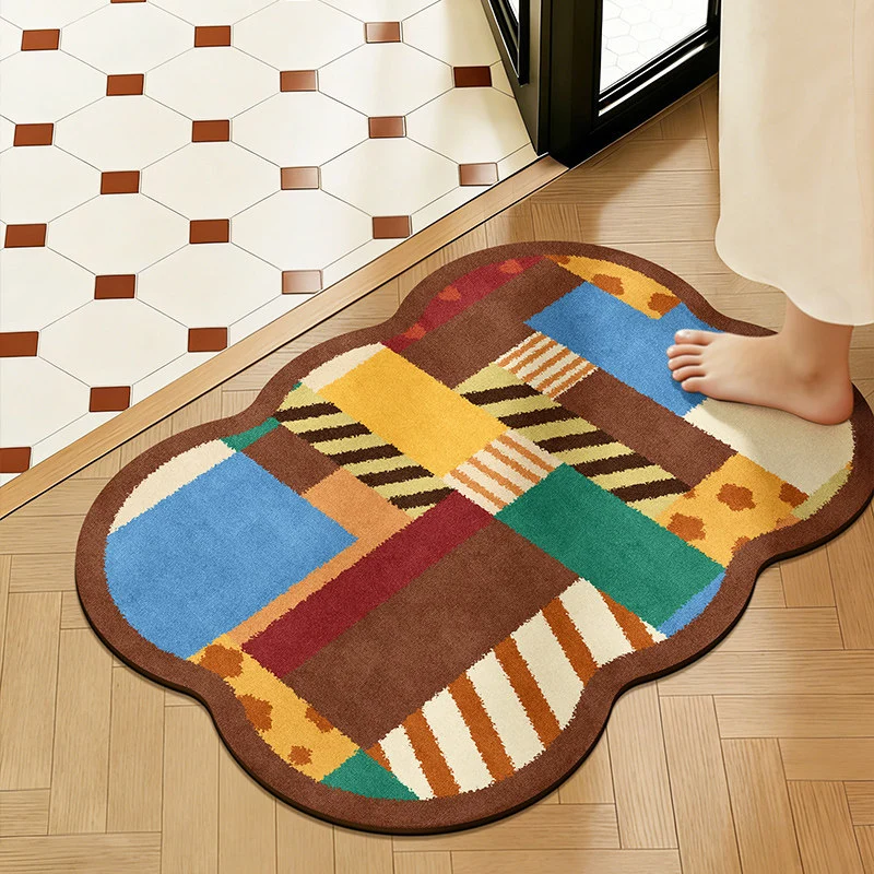 Stylische dekorative Fußmatte für Zuhause