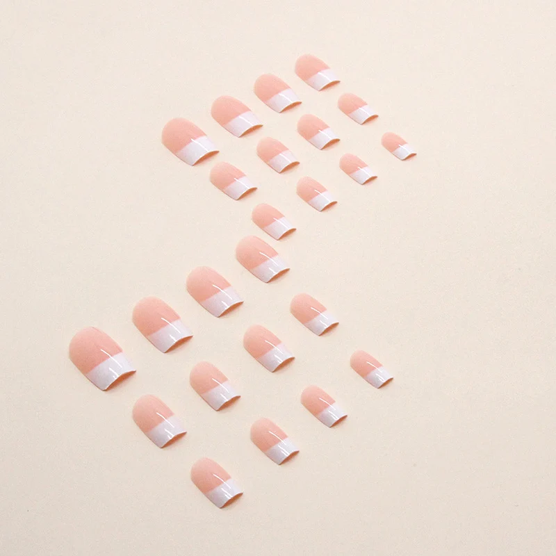 Elegante French Tip Press-On Nails