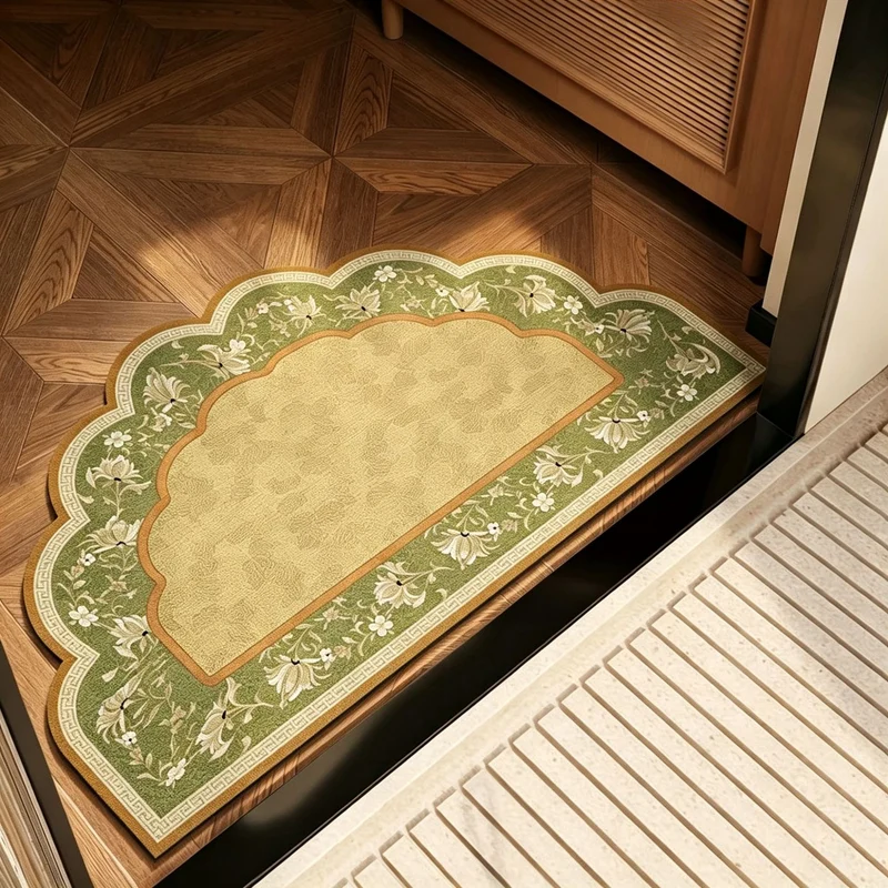 Dekorativer gewellter Teppich