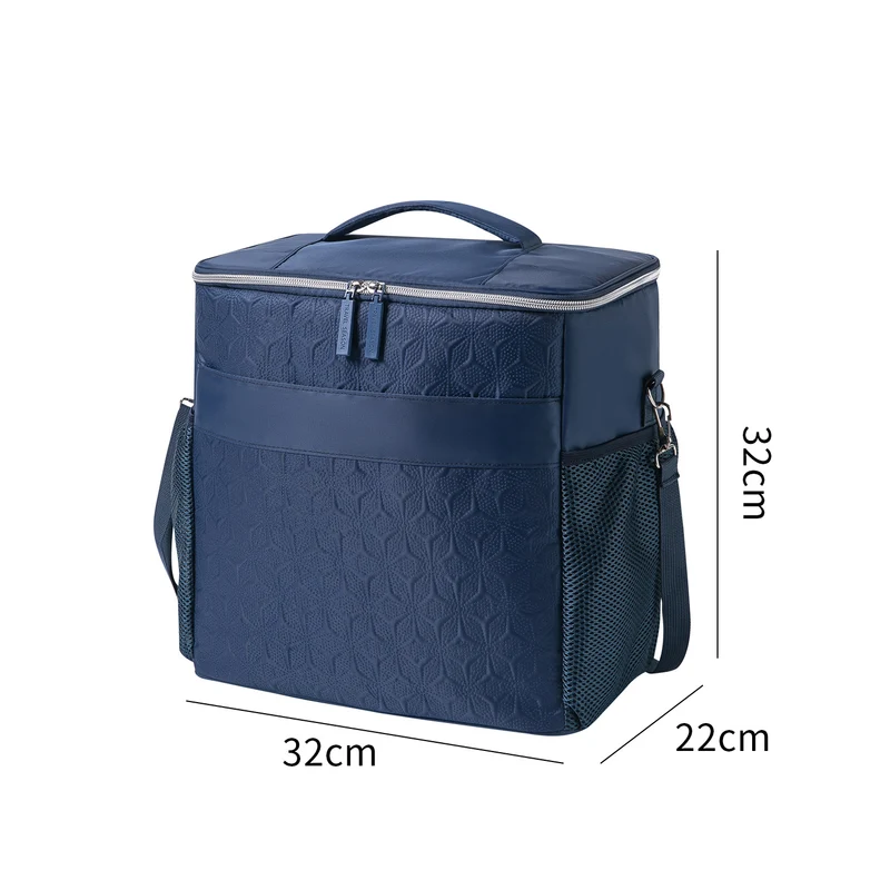 Isolierte Kühltasche mit praktischen Seitentaschen Skanto