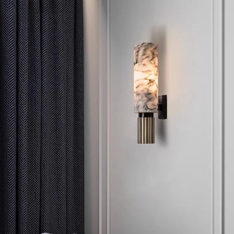 Luxuriöse Marmor Wandlampe