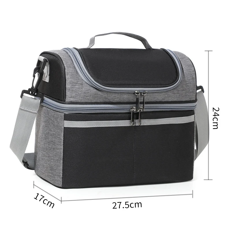 Isolierte Picknicktasche mit mehreren Fächern Skanto