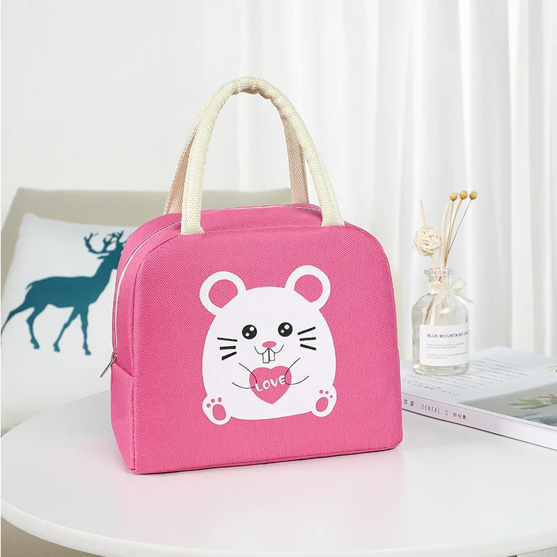 Isolierte Lunchtasche mit verspieltem Fuchs-Design Skanto