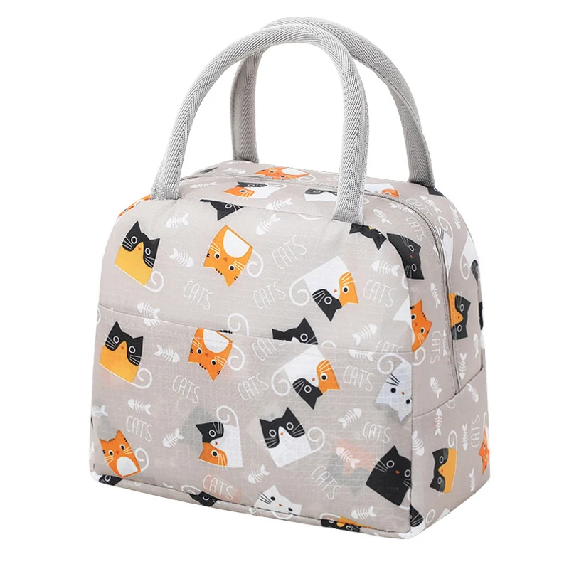 Isolierte Lunchtasche mit verspieltem Fuchs-Design Skanto