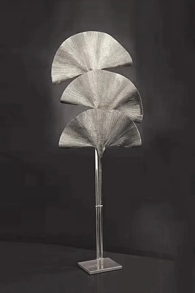 Künstlerische Tischlampe mit Ginkgo-Blatt-Design