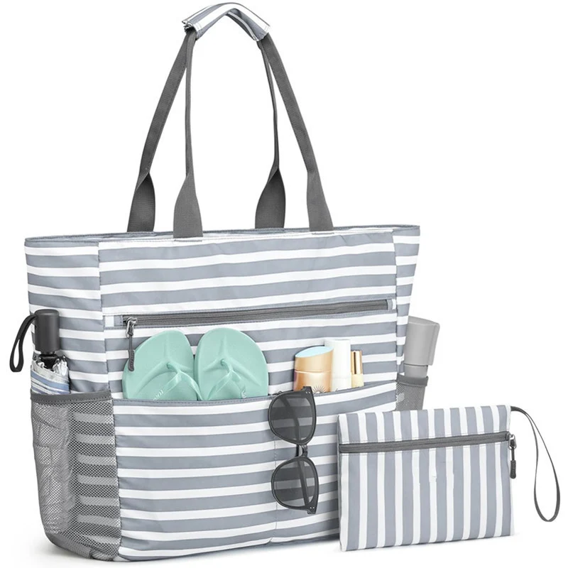 Strandtasche mit multifunktionalen Fächern Skanto