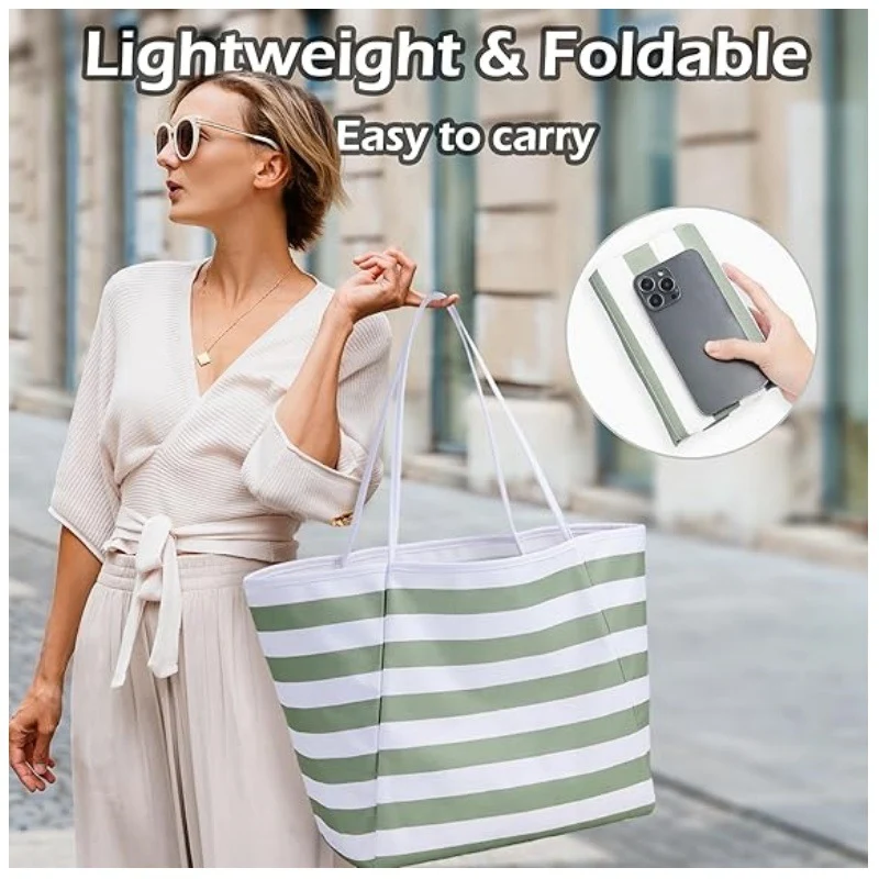 Strandtasche mit großem Stauraum und wasserabweisendem Material Skanto