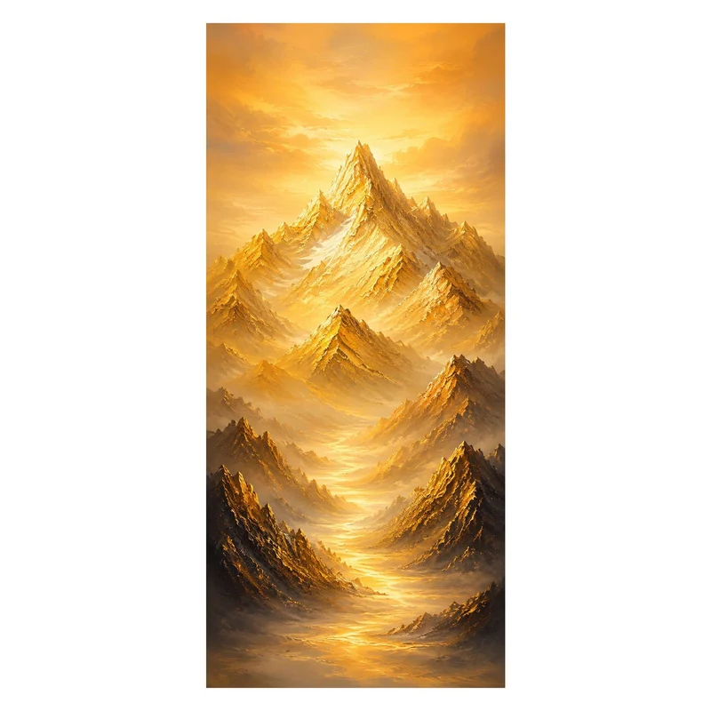 Majestisches Berglandschaft Kunstdruck für Wände