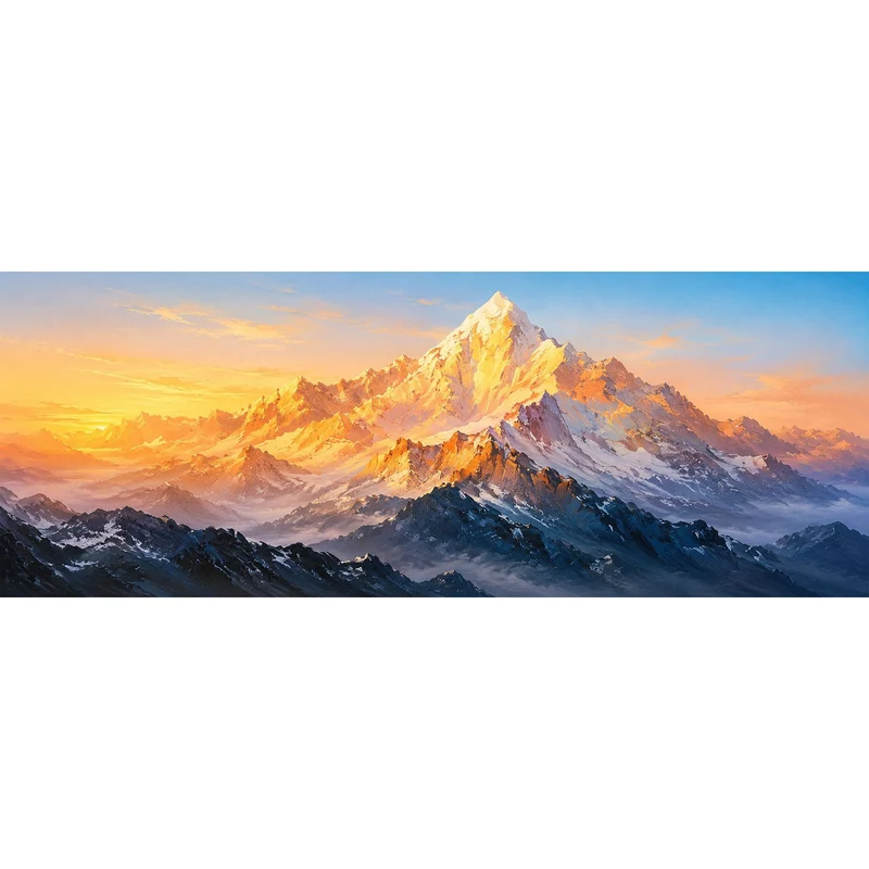Szenerische Berglandschaft Leinwandkunst für Innenräume