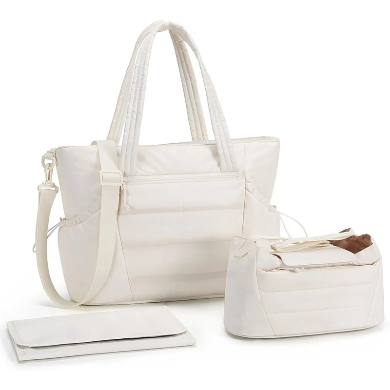 Handtasche aus Polyurethan mit herausnehmbarem Organizer Skanto