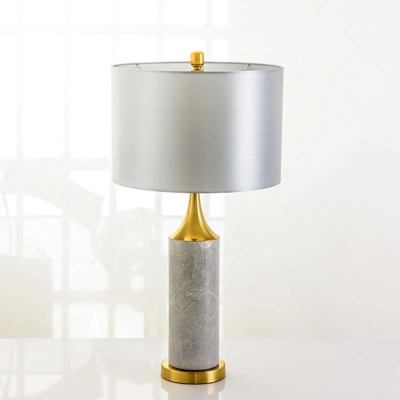 Chic Marmor Akzent Tischlampe