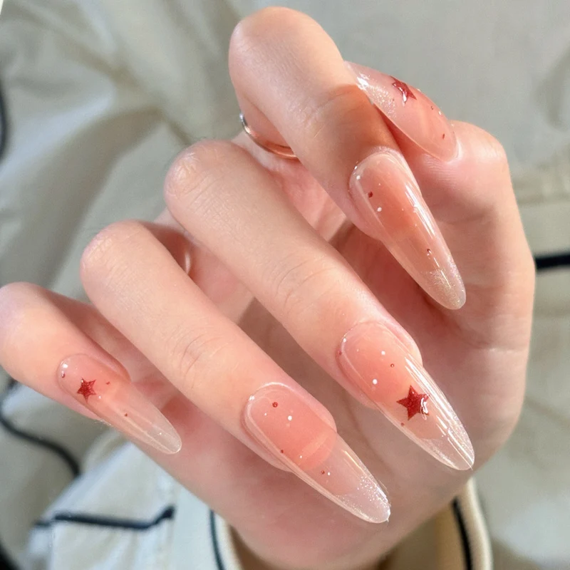 Dekoratives florales Nagelkunst-Set