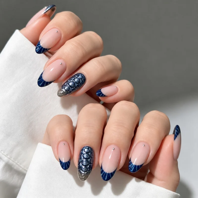 Dekorative Acryl-Nagelverlängerungen