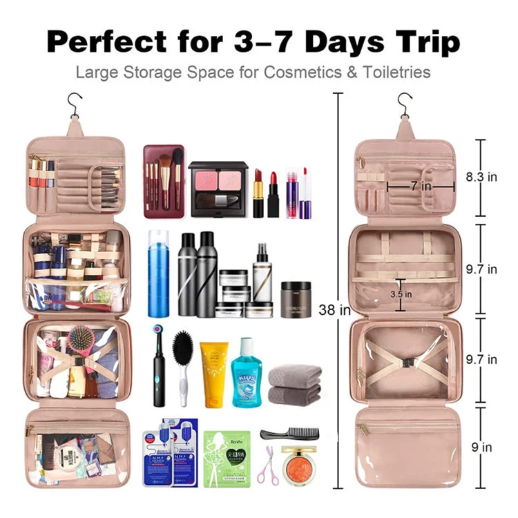 Kosmetik-Organizer-Tasche mit erweiterter Funktionalität Skanto