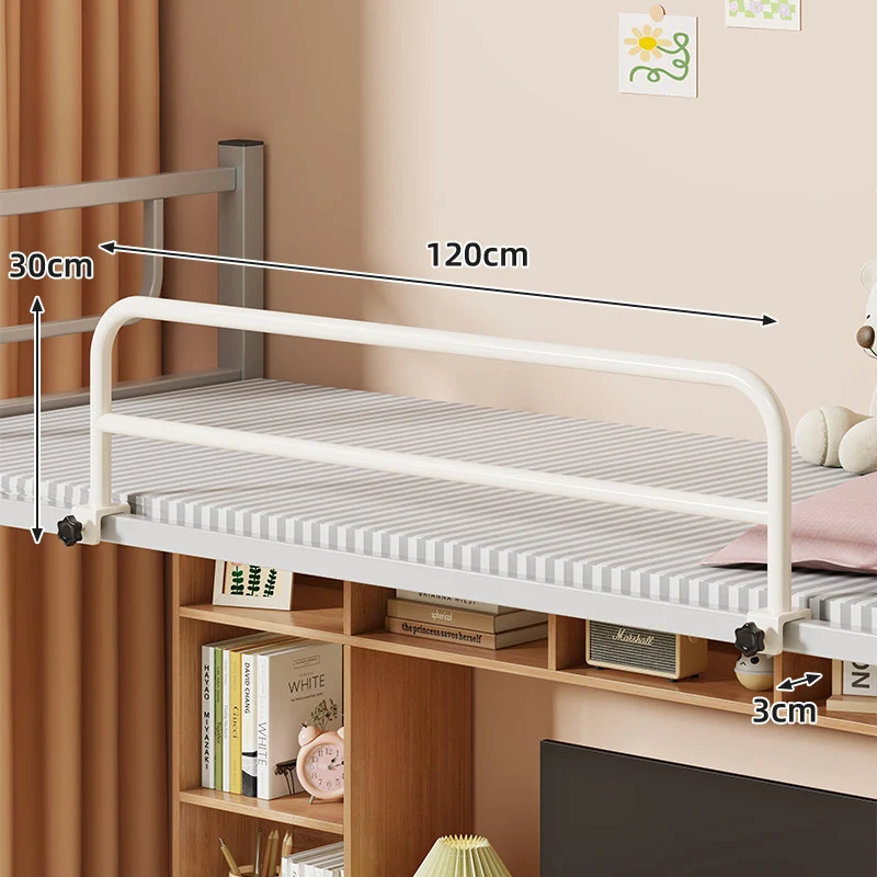 Klappbares Bettgitter mit Klemmmontage
