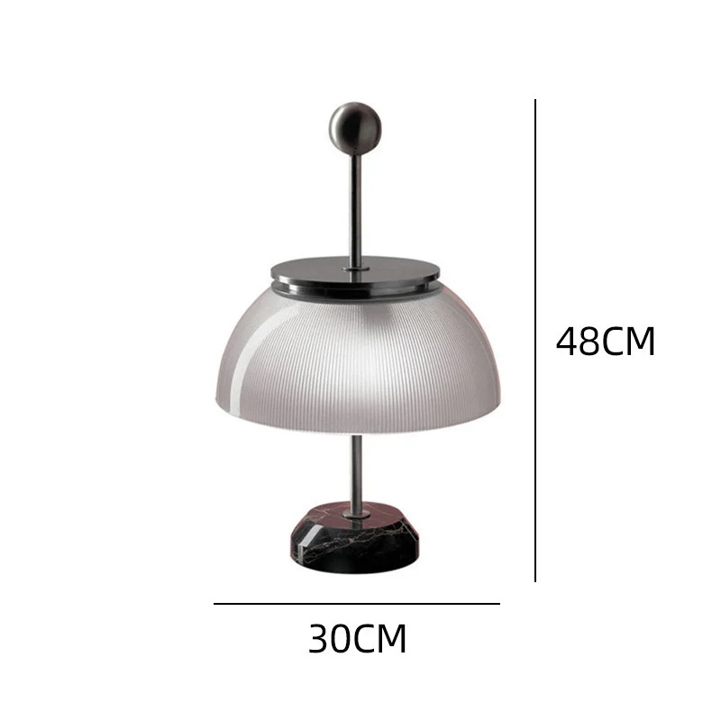 Elegante gefaltete Schirm Tischlampe