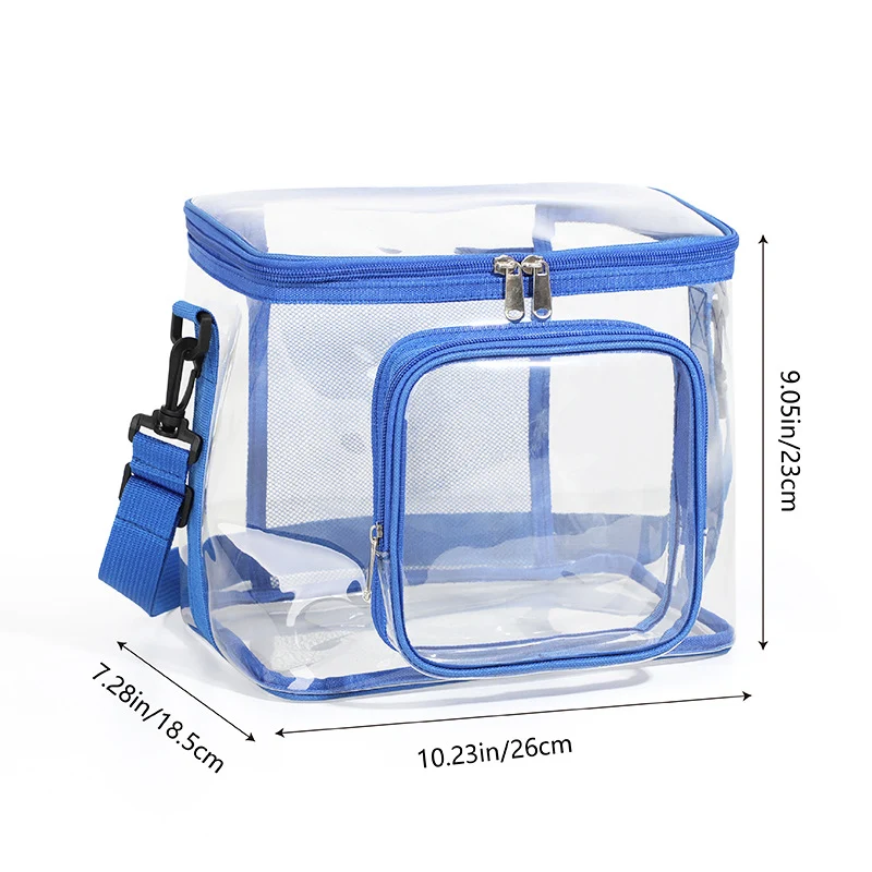 Transparente Kosmetiktasche Skanto