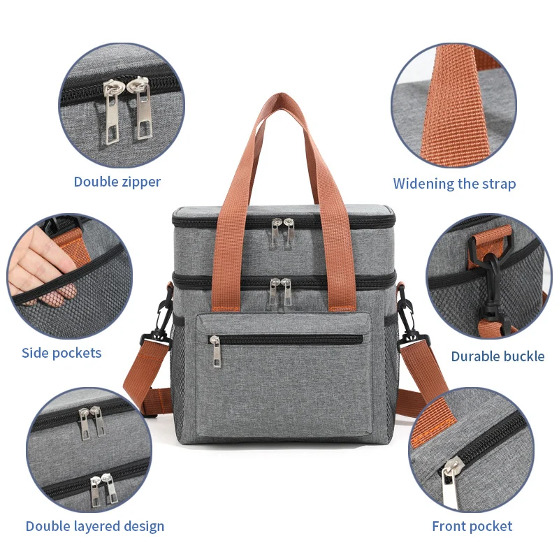 Multifunktionale isolierte Lunchbox Skanto