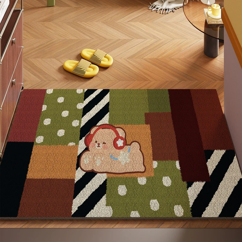 Künstlerische Katzenmotiv-Bereichsmatte