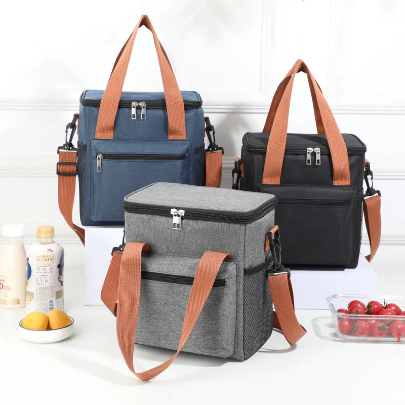 Kompakte Kühltasche mit verstellbarem Schultergurt Skanto
