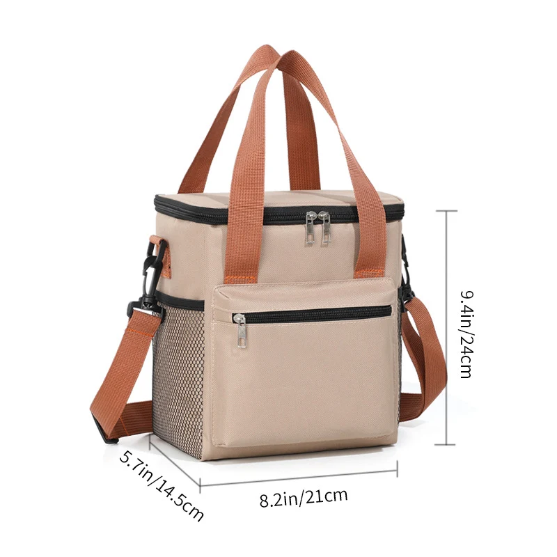 Kompakte Kühltasche mit verstellbarem Schultergurt Skanto