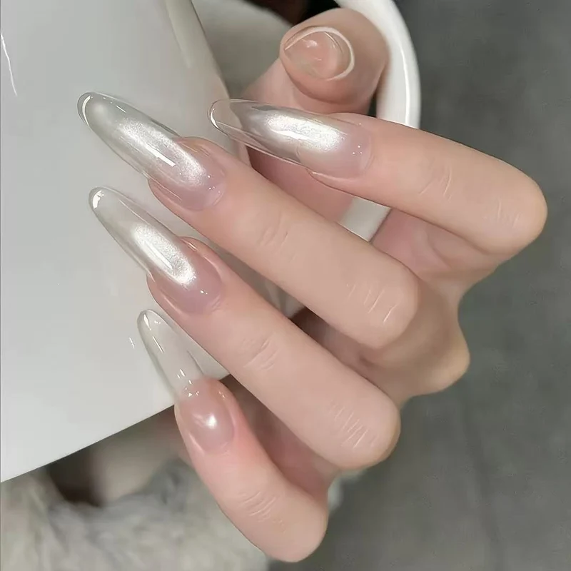 Künstlerisches Floral Press-On Nagel Set
