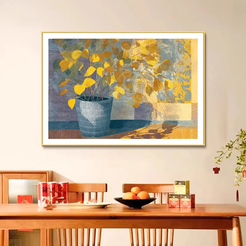 Dekorative Botanische Leinwandkunst