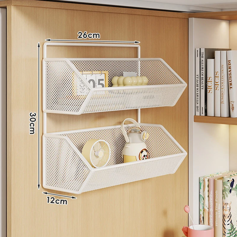 Clip-On Mesh Schrankrand Aufbewahrungskorb Organizer