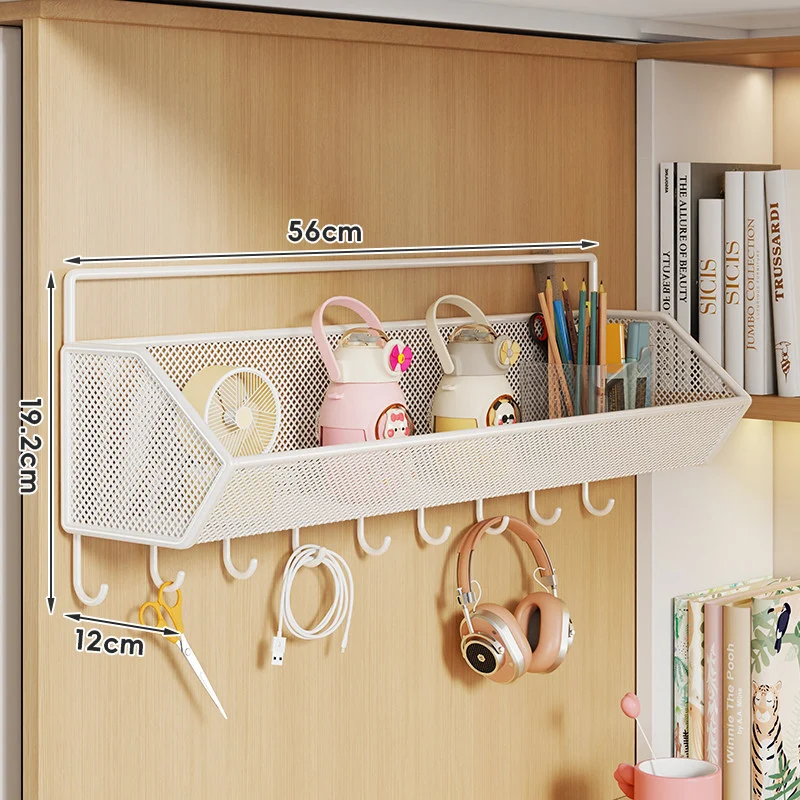 Clip-On Mesh Schrankrand Aufbewahrungskorb Organizer