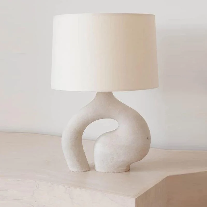 Abstrakte moderne Tischlampe