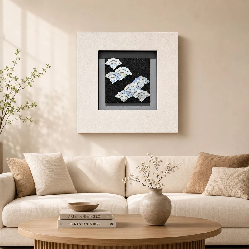 Elegante dekorative Wandkunst