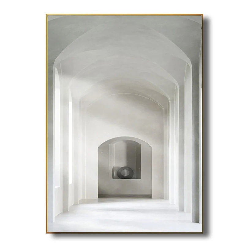 Elegante Architektonische Leinwanddruck