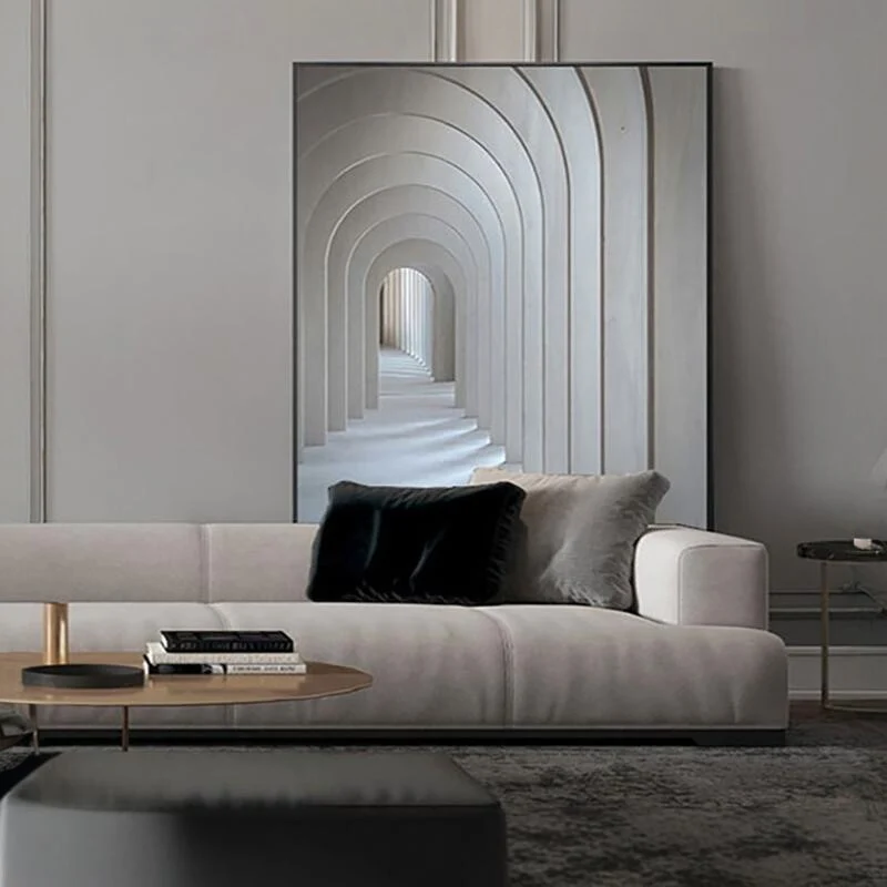 Elegante Architektonische Leinwanddruck