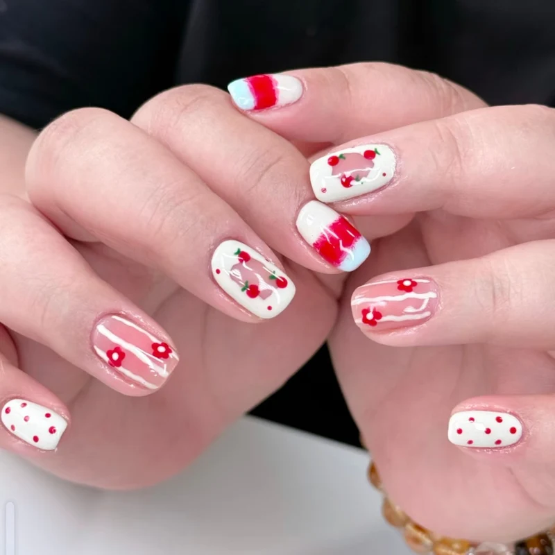 Künstlerisches Nageldesign