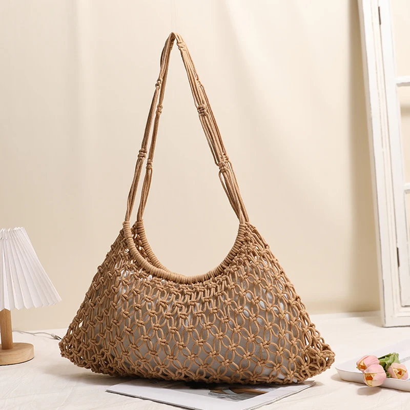 Handgeknüpfte Makramee-Tasche Skanto