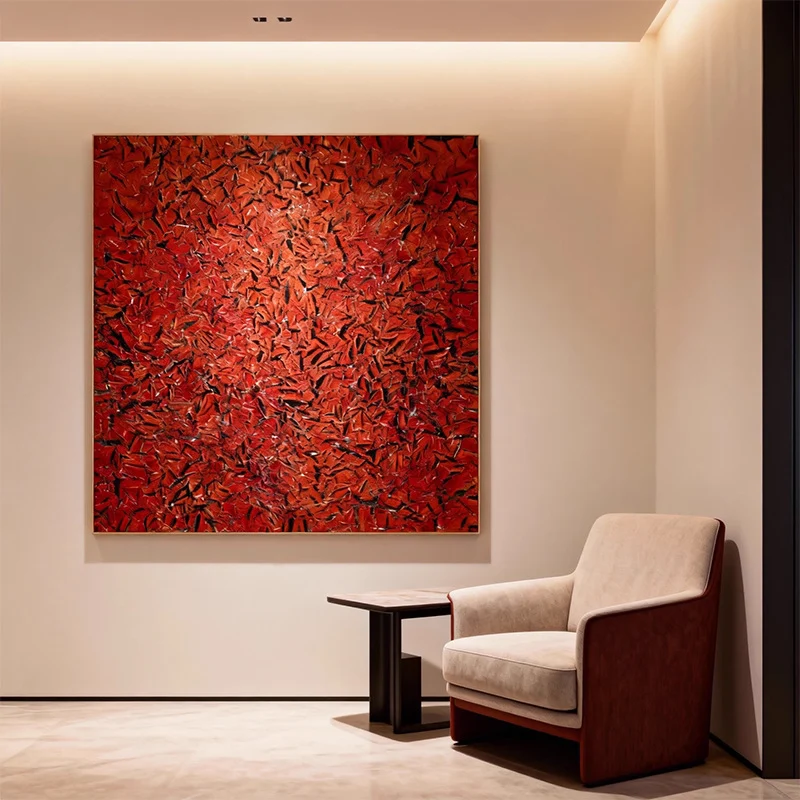 Künstlerische strukturierte Leinwand Wandkunst