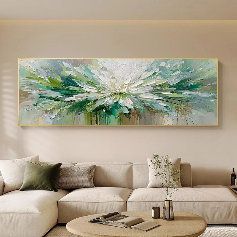 Künstlerische Florale Leinwand Wanddekoration