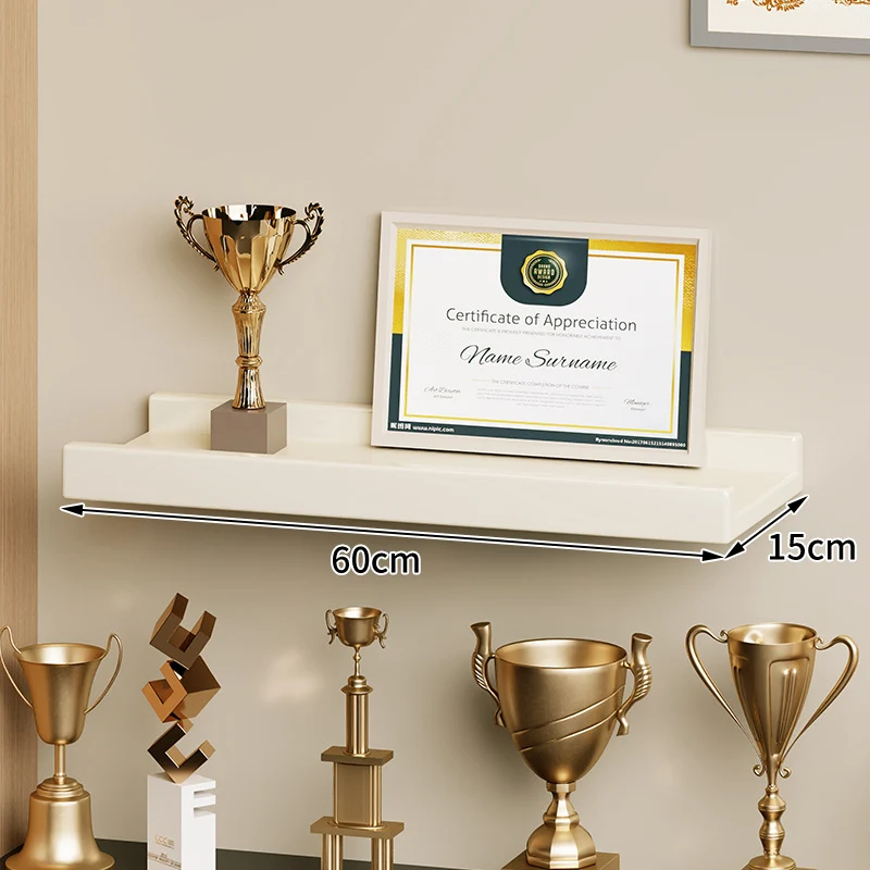 Wandmontierte Schwimmende Display-Regal Lackiertes Hochglanz-MDF