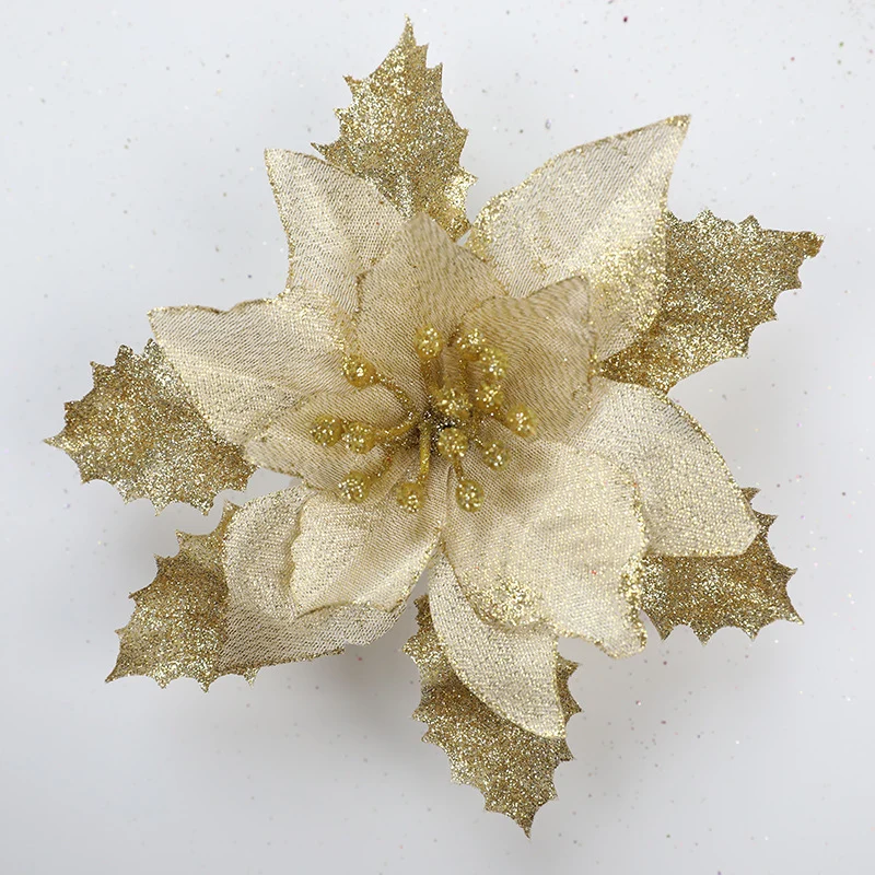 Dekorative glitzernde Blumenakzent Brosche Brehn