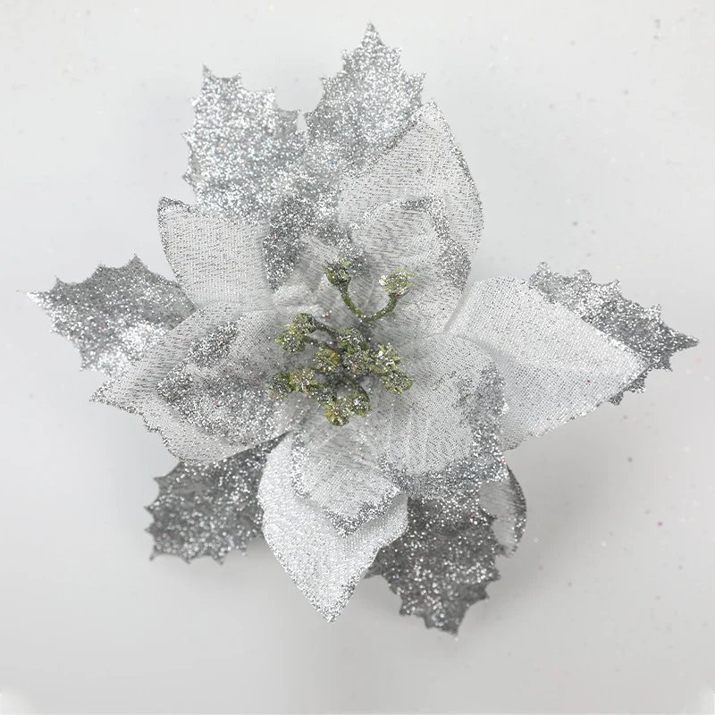 Dekorative glitzernde Blumenakzent Brosche Brehn